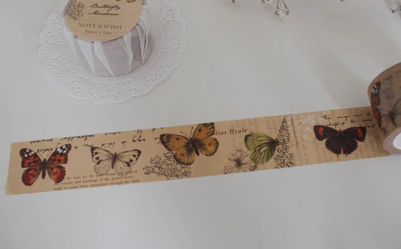 Butterfly Meadows Vintage Washi